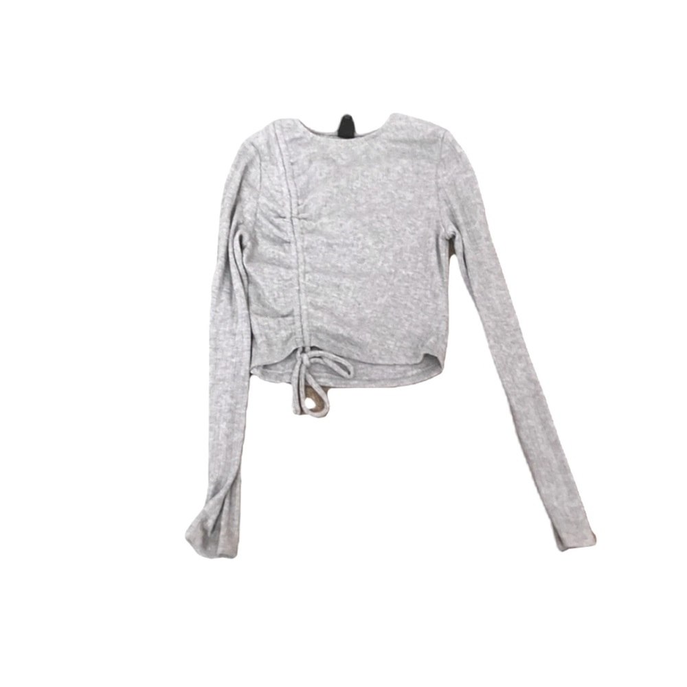 Gray Long sleeve target shirt